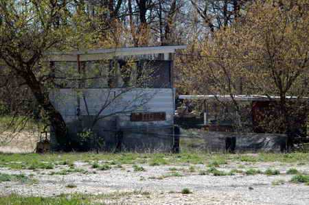 M-37 Dragway - Timing Tower - Photo From Water Winter Wonderland (newer photo)
